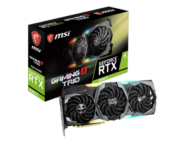 Card màn hình MSI RTX 2080 Ti Gaming X TRIO 11GB GDDR6